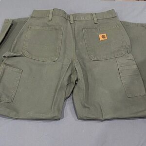 Carhartt Forest Green Utility Pants